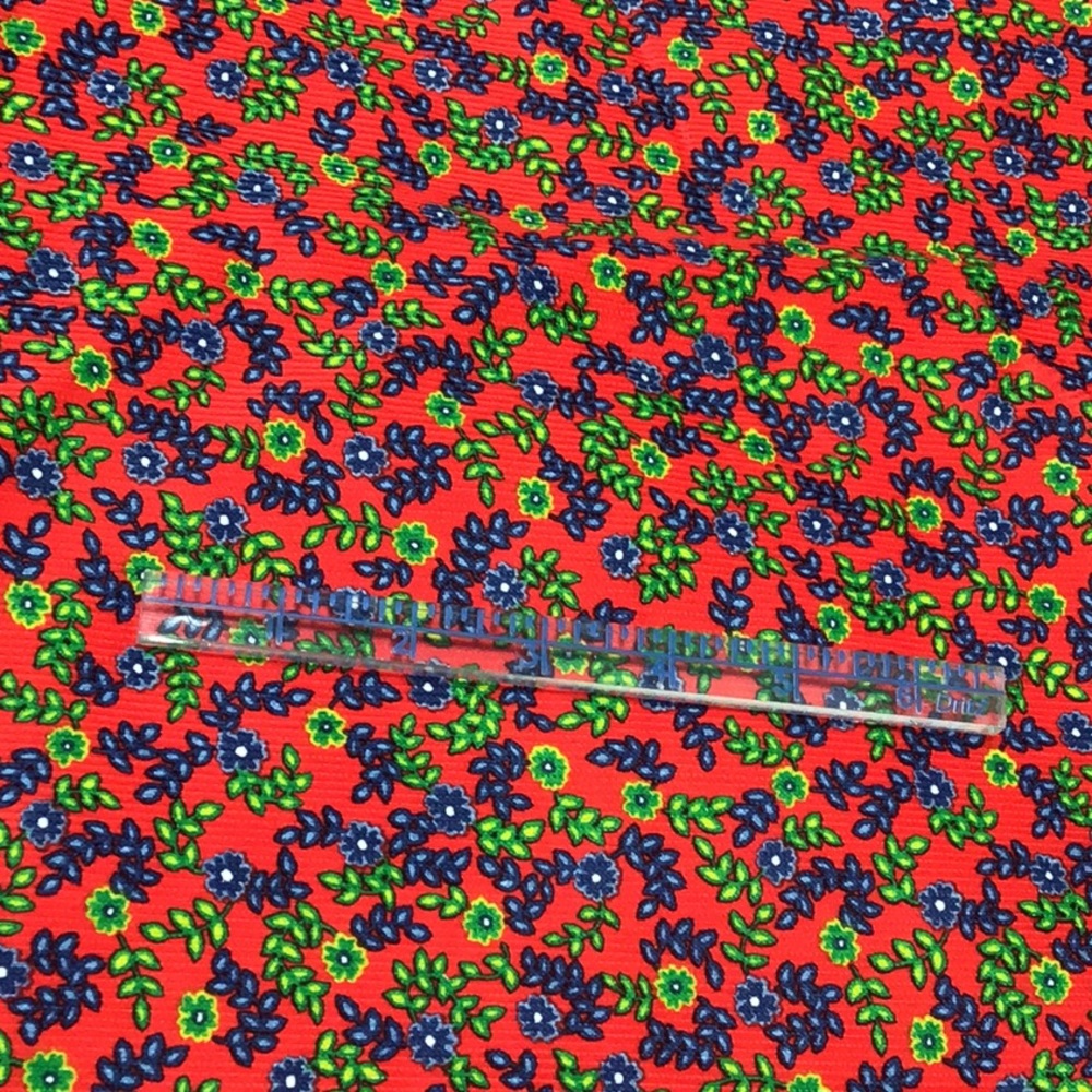 Happy floral corduroy fabric